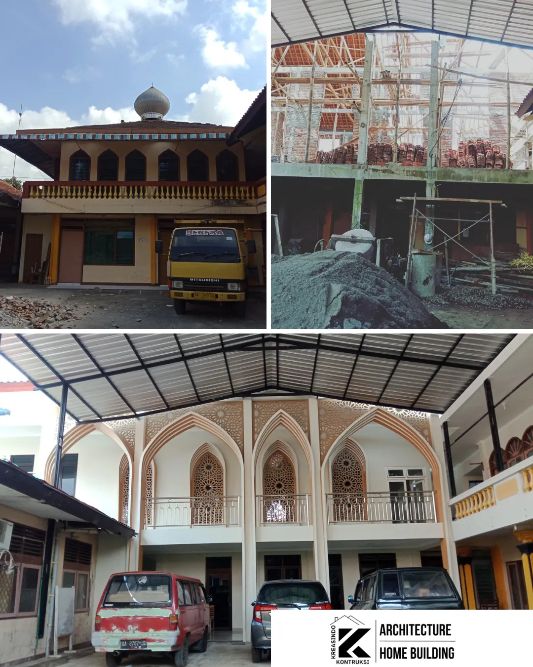 Proyek Masjid Kementrian Agama Kebumen - Kebumen